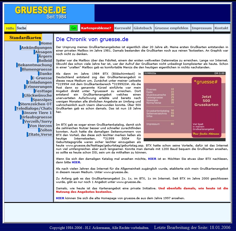 Kostenlose Grusskarten Lady