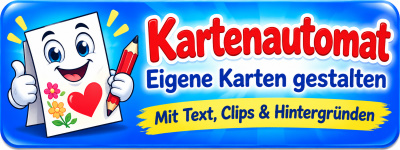 Karten mit Animationen
