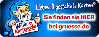 Karten im Hochkantformat - WhatsApp geeignet
