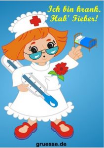 grusskarte diverses krank 013
