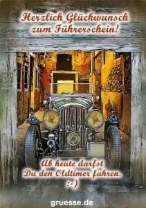 grusskarte glueckwuensche fuehrerschein 003