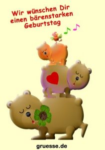 grusskarte glueckwuensche geburtstag kinder 004