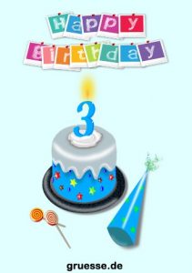 grusskarte glueckwuensche geburtstag kinder 014