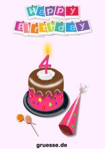 grusskarte glueckwuensche geburtstag kinder 015