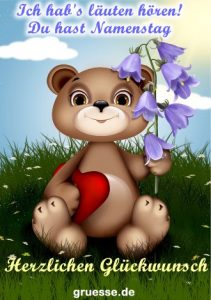 grusskarte glueckwuensche namenstag 003