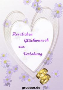 grusskarte glueckwuensche verlobung 001