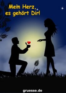 grusskarte herzensgruesse liebe 007