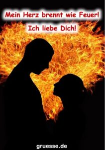 grusskarte herzensgruesse liebe 020