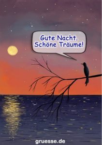 grusskarte zeiten gute nacht 027