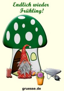 grusskarte zeiten jahreszeit fruehling 016