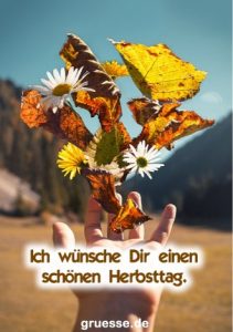 grusskarte zeiten jahreszeit herbst 006