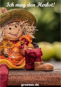 grusskarte zeiten jahreszeit herbst 010