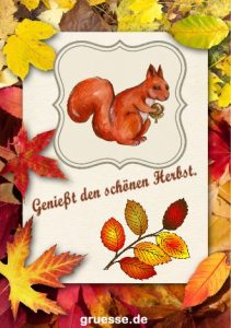 grusskarte zeiten jahreszeit herbst 015