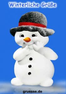 grusskarte zeiten jahreszeit winter 001
