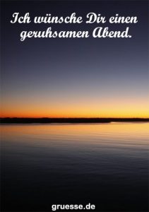 grusskarte zeiten schoenen abend 002