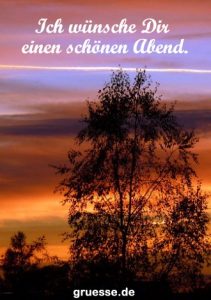 grusskarte zeiten schoenen abend 003