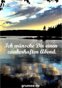 grusskarte zeiten schoenen abend 005