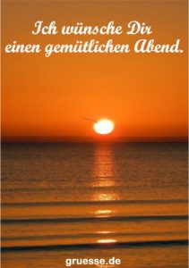 grusskarte zeiten schoenen abend 011