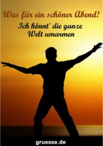 grusskarte zeiten schoenen abend 016