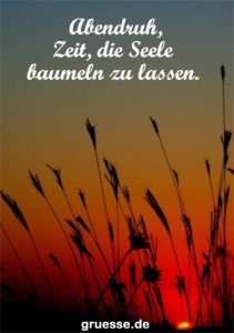 grusskarte zeiten schoenen abend 018