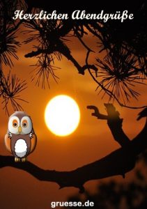 grusskarte zeiten schoenen abend 022