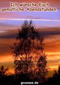 grusskarte zeiten schoenen abend 024