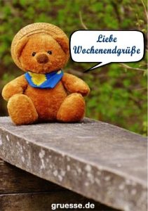 grusskarte zeiten schoenes wochenende 004