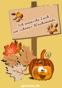 grusskarte zeiten schoenes wochenende 007