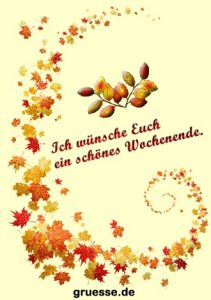 grusskarte zeiten schoenes wochenende 008