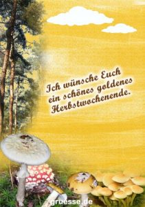 grusskarte zeiten schoenes wochenende 009