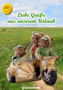 grusskarte zeiten urlaub 007
