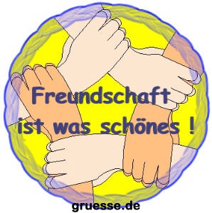 grusskarte Herzensgruesse freundschaft k 016