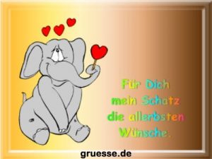 grusskarte Herzensgruesse liebe comic k 005