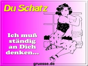 grusskarte Herzensgruesse liebe comic k 027