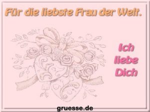 grusskarte Herzensgruesse liebe comic k 037