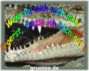 grusskarte diverses aergern k 001