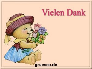 grusskarte diverses danke b 019