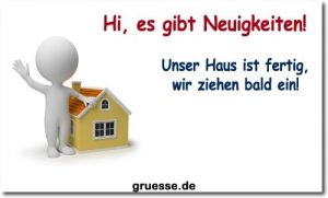 grusskarte diverses neues haus hausbauer b 004