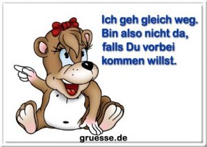 grusskarte diverses spass b 103