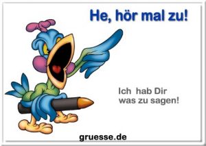 grusskarte diverses spass b 119