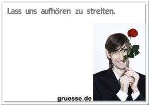 grusskarte diverses versoehnung b 010