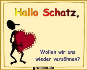 grusskarte diverses versoehnung k 001