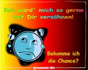 grusskarte diverses versoehnung k 007