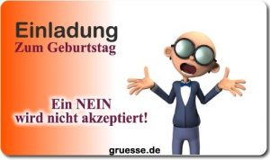 grusskarte einladungen geburtstag du b 014