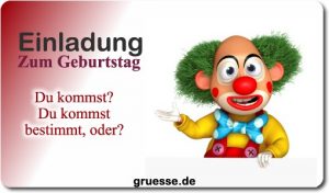 grusskarte einladungen geburtstag du b 017