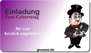 grusskarte einladungen geburtstag ihr b 005