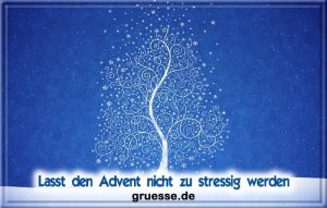 grusskarte festtage advent blaue karten b 027