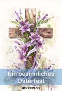 grusskarte festtage ostern 2 020