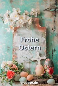 grusskarte festtage ostern 2 022
