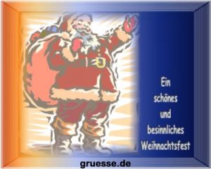 grusskarte festtage weihnachten comic k 008